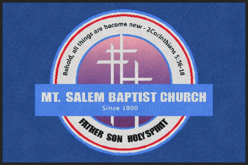 logo mat safety mat salem baptist church